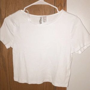H&M White Crop